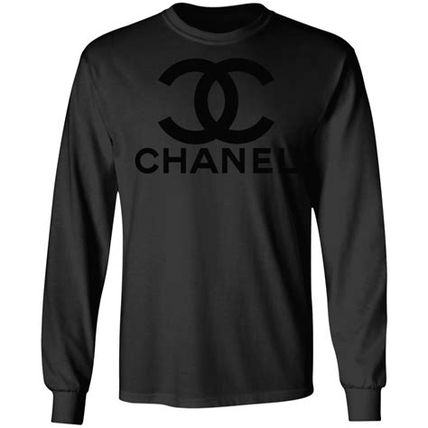 chanel black blouse|chanel t shirt original.